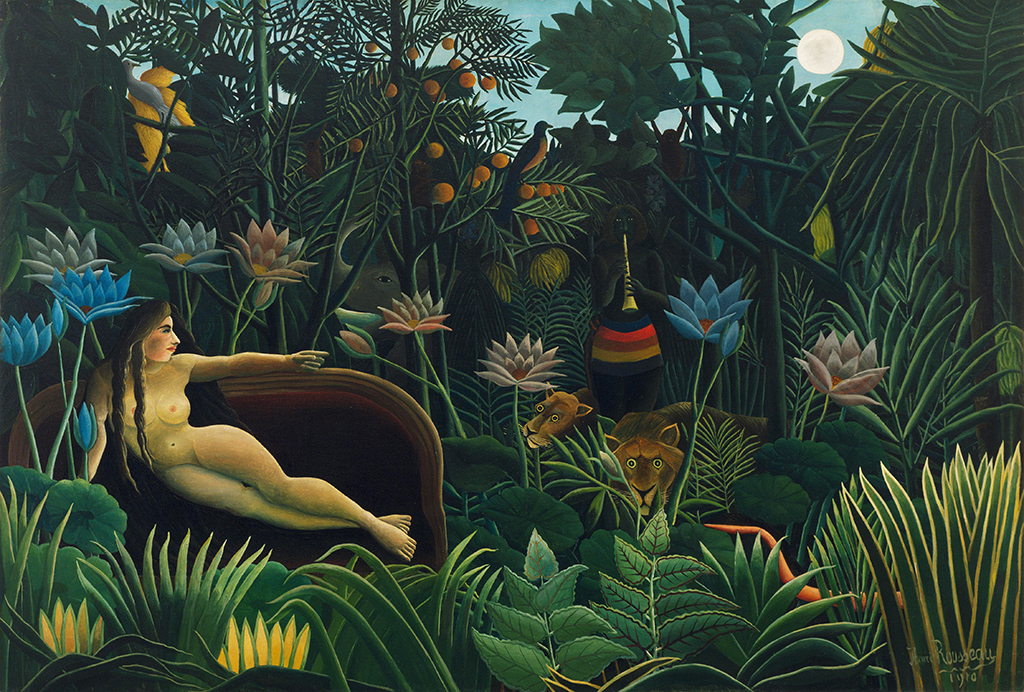 The Dream in Detail Henri Rousseau